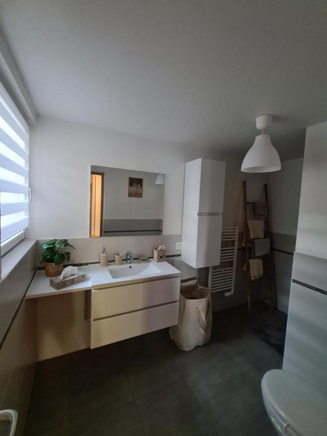 Agreable Appartement Avec Spa Proche De La Foret Brechaumont Luaran gambar